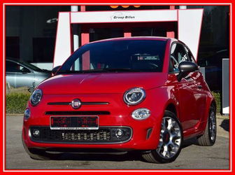 Fiat 500 1.2i AUT. SPORT - 1/2 LEDER - NAVI -PDC - RESERVEE