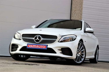 Mercedes C 300 de AMG line - Airmatic/Burmester/Pano/Distronic+!
