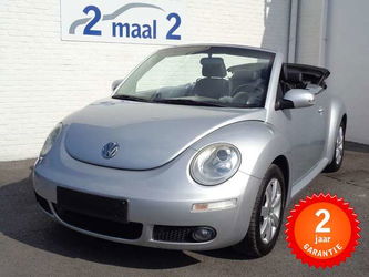 Volkswagen New Beetle 1.6i Cabrio/Airco/Leder incl 2 JAAR garantie!