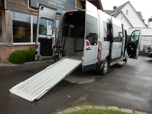 Renault Master 2.3d rolstoel vervoer chaise roulante (9000Netto)