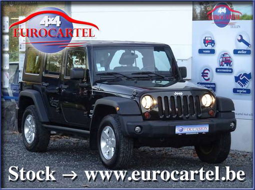 Jeep Wrangler 2.8 CRDi 200CV | UTILITAIRE | CABRIO 4x4 25900 TTc