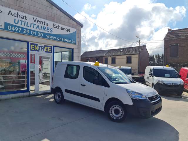 Peugeot Partner 1.6 BLUEHDI 100 CV - 3 PL - A/C - EURO6 -9750+TVA
