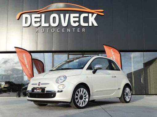 Fiat 500 1.2i Lounge //chroom pakket//pdc//pano//leder//