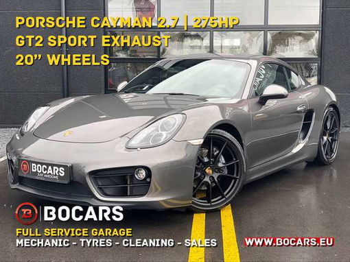 Porsche Cayman 2.7i PDK | GT2 Sport uitlaat | Topstaat