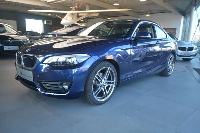 BMW 218 2 COUPE AUT./ LEDER / NAVI + CAMERA / SCHUIFDAK