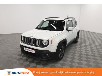 Jeep Renegade 1.4 MultiAir Longitude WA73149 | Dealer Onderhouden | Navi | Airco | Cruise | Verwarmde Zetels | Dakrails | Trekhaak | Lichtmetalen Velgen |