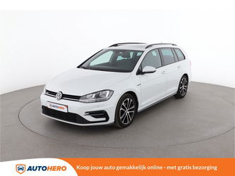 Volkswagen Golf Mark 7 (2013) 1.4 TSI Carat Bluemotion 125PK DK15086 | R-Line | Navi | Camera | Adaptive Cruise | Climate | Parkeer Assist | Panoramisch Dak |