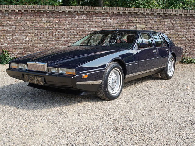 Aston Martin Lagonda Tickford Special order by Royal Sultan of Oman! Special extended version with cocktail bar and TV, matching numbers.
