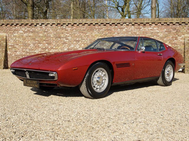 Maserati Ghibli 4.9 SS matching numbers / colours, rare SS version, only 2 owners, only 21.222 km
