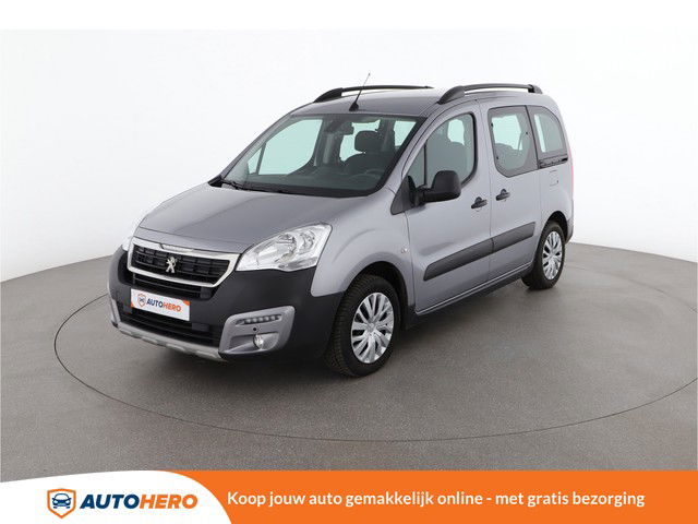 Peugeot Partner 1.6 BlueHDi Style 100PK HK26664 | Dealer Onderhouden | Achteruitrijcamera | Parkeersensoren | Navi | Climate | Cruise | Schuifdeuren | Dakrails | Multimedia | Regensensor |