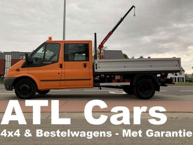 Ford Transit KRAAN Dubbel Cabine+Openlaadbak Garantie