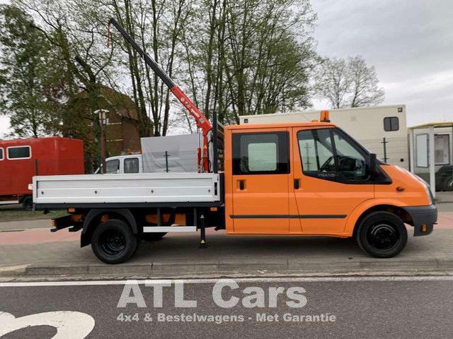 Ford Transit KRAAN Dubbel Cabine+Openlaadbak Garantie