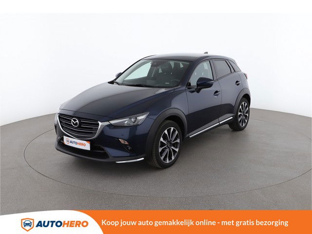 Mazda CX-3 2.0 Prime-Line 120PK LT73297 | BTW Aftrekbaar | Navi | Stoelverwarming | Climate | Cruise Control | Parkeersensoren | Head-Up | Rijstrooksensor |