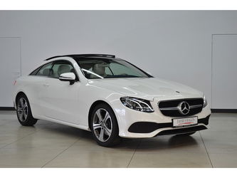 Mercedes E 220 d Coupé *BEIGE LEDER* PANORAMA Sfeerlicht LED Cam