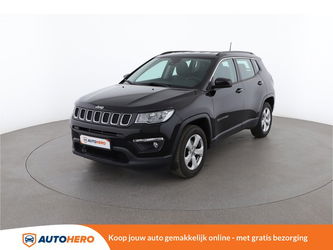 Jeep Compass 1.6 MultiJet Longitude 120PK BV05013 | Euro 6 | Navi | Camera | Climate | Cruise | Parkeersensoren | Bluetooth | DAB | Dakrails | Lichtmetalen Velgen |