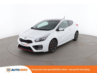 Kia Pro Ceed 1.6 T-GDi GT 205PK JX64188 | Dealer Onderhouden | Navi | Camera | Cruise | Stoelverwarming | Climate | Bi-Xenon | Leder/Alcantara | Pano Schuifdak |