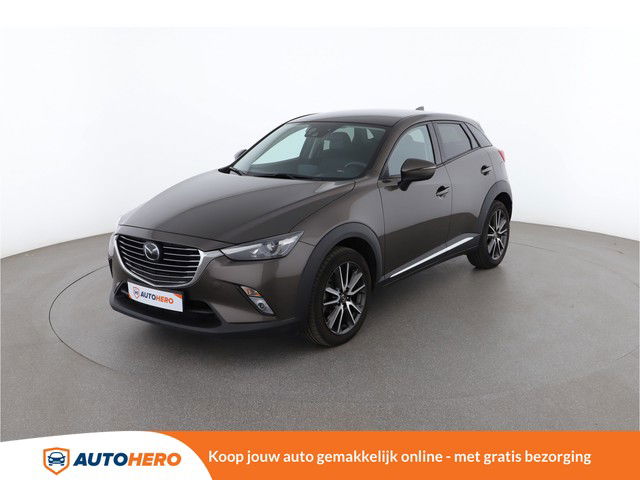 Mazda CX-3 2.0 SkyActiv-G 120 Attraction 120PK ZW26862 | Dealer Onderhouden | Navi | Adaptive Cruise | Climate | Achteruitrijcamera | Stoelverwarming | Lane Assist | BOSE | Keyless |