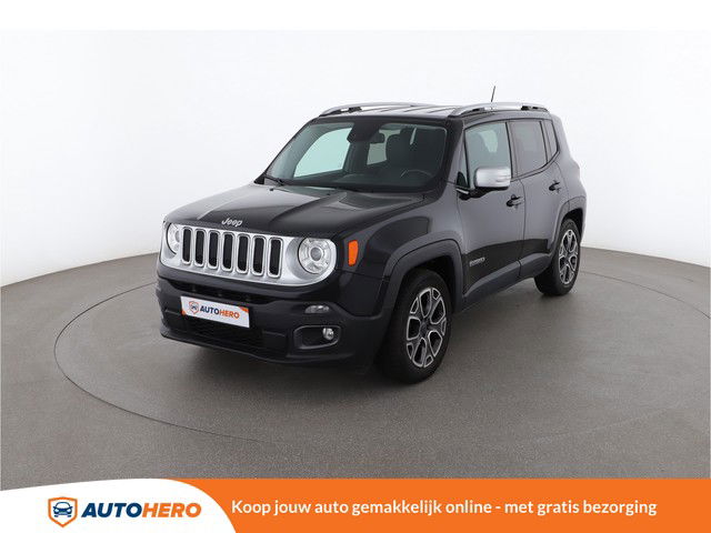 Jeep Renegade 1.6 MultiJet Limited 120PK FR84147 | Euro 6 | Navi | Climate | Cruise | Parkeersensor | Xenon | Keyless Entry | Handsfree | Leder | Lichtmetalen Velgen |