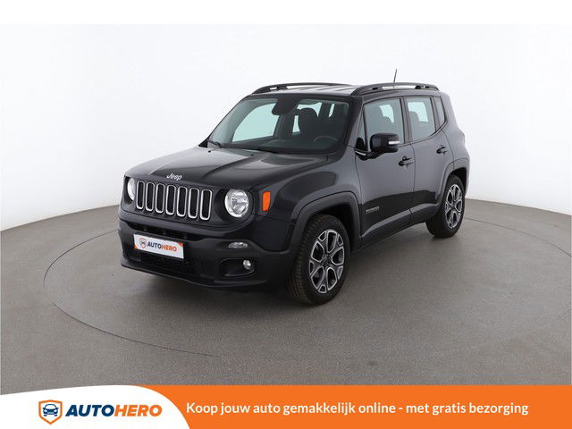 Jeep Renegade 1.6 MultiJet Longitude 120PK VT54037 | Euro 6 | Cruise | Climate | Parkeersensoren | Bluetooth | Lichtmetalen Velgen | Dakrails |