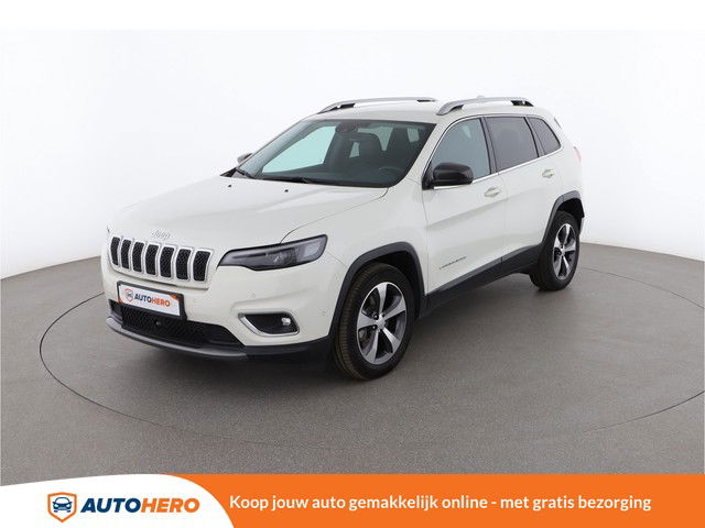 Jeep Cherokee 2.2 M-Jet Limited 194PK RB02456 | Dealer Onderhouden | Euro 6 | Climate | Adaptive Cruise | Camera | Navi | Parkeersensoren | Keyless | Leder | Memor Seat | Rijstrooksensor |