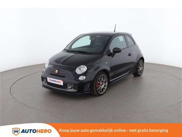 Fiat 500 1.4 T-Jet Abarth Competizione 180PK DB75841 | Climate | Sportstoelen | Leder | Sportonderstel | Parkeersensoren Achter | Xenon | Handsfree | Digitaal Instrumentenpaneel |