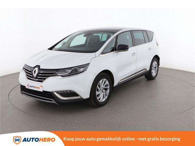 Renault Espace 1.6 dCi Intens 7p. 160PK GS57977 | Euro 6 | Cruise | Parkeersensoren V+A | Stoelverwarming | Navi | Glazen Dak | Climate | Pano Voorruit | Dodehoeksensor | Trekhaak |