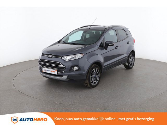 Ford EcoSport 1.0 EcoBoost Titanium 140PK GU03391 | Climate | Cruise Control | Stoelverwarming | Parkeersensoren | Keyless Entry/Start | Handsfree | Dakrails |