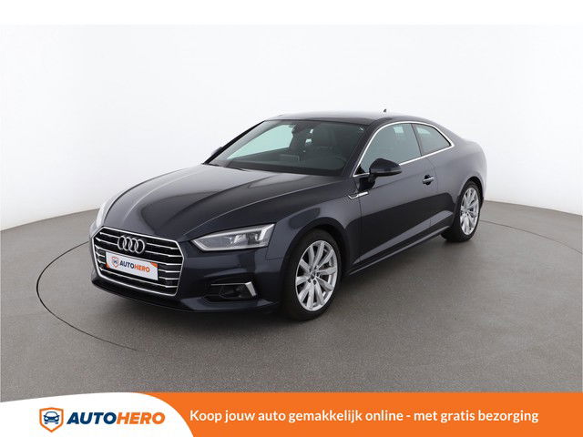 Audi A5 Coupé 2.0 TDI Design 190PK CG07652 | Adaptive Cruise | Climate | Navi | Camera | Panorama | Rijstrooksensor | Leder | Sportstoelen | LED | Elektrisch Verstelbare Stoel | Handsfree | Euro 6 | Digitaal Instrumentenpaneel