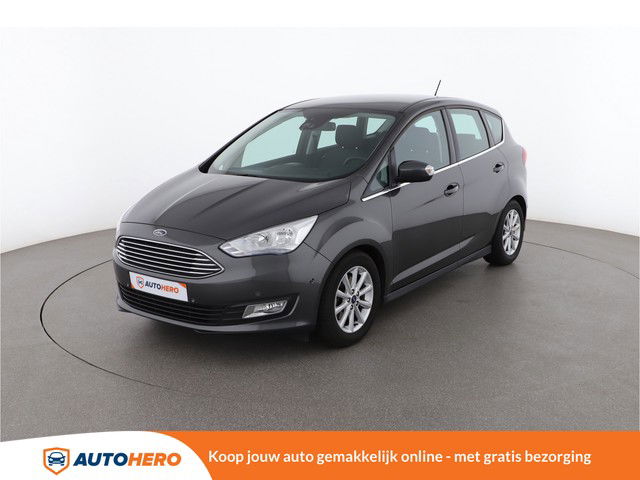 Ford C-MAX 1.5 EcoBoost Titanium 150PK DF60642 | Cruise | Climate Control | Camera | Keyless Entry/Start | Brake Assist | Park Assist | Handsfree | LED Dagrijverlichting | Start/Stop Systeem | Isofix |