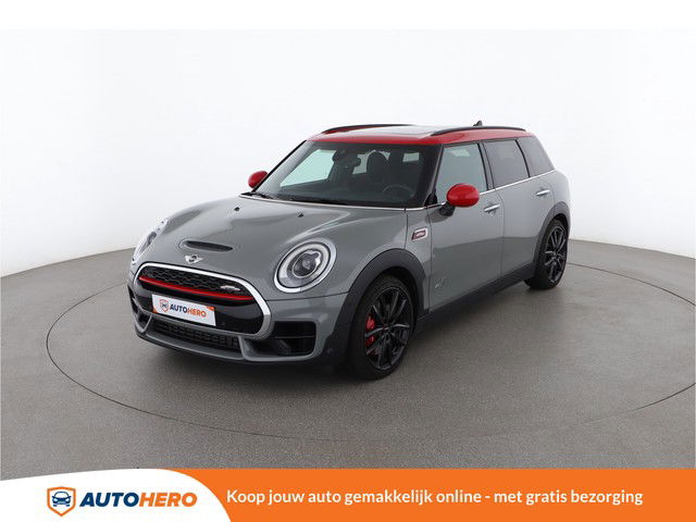 MINI MINI CLUBMAN 2.0 John Cooper Works All4 230PK CD21789 | Adaptive Cruise | Camera | Stoelverwarming | Navi | Schuifdak | Head-Up | Keyless Entry | Alcantara/Leder | Climate | LED | Parkeersensoren V+A | Harman/Kardon | Dakrails |