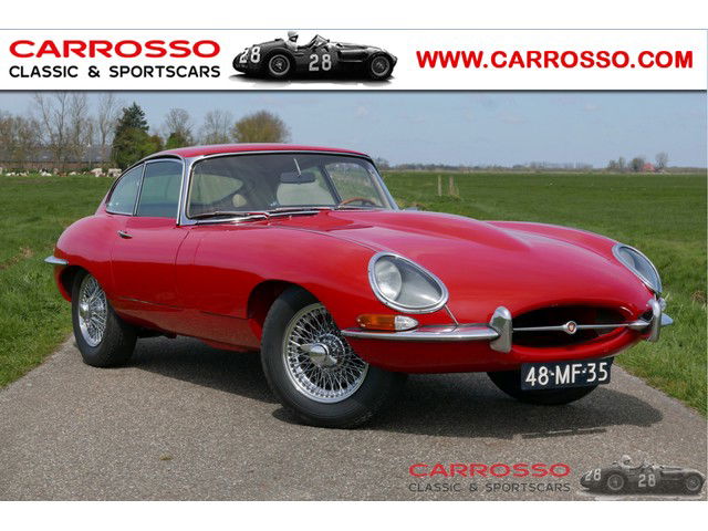 Jaguar "E" TYPE G.T. 3.8 L Series 1 FHC Matching numbers FIVA ID orig. NL-Auto