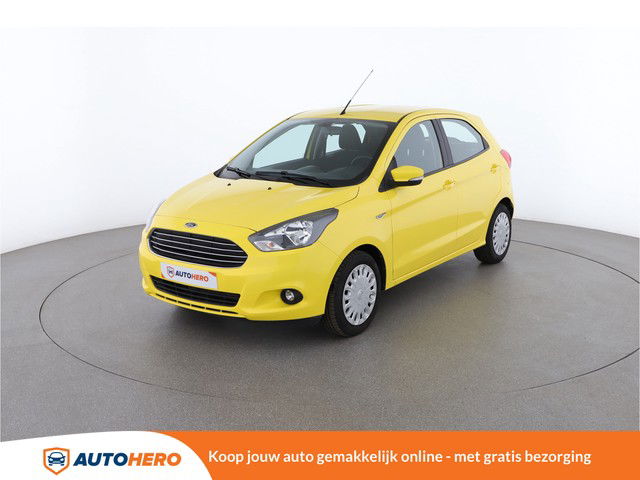 Ford Ka+ 1.2 Active 85PK LE47762 | Cruise Control | Airco | Multifunctioneel Lederen Stuurwiel | Handsfree | Spraakbediening | Bandenspanningscontrole | Lichtsensor |