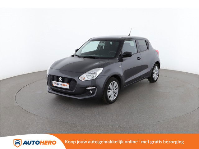 Suzuki Swift 1.0 BoosterJet Comfort 110PK ZX12467 | Navigatie | Camera | Airco | Handsfree | Lederen Sportstuur | Lichtmetalen Velgen |