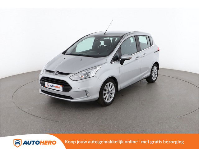 Ford B-Max 1.0 EcoBoost Titanium 125PK DY57390 | Cruise Control | Handsfree Systeem | Climate Control | LED | Start/Stop Systeem | AUX | Licht- En Regensensor | Parkeersensor V+A | Isofix |