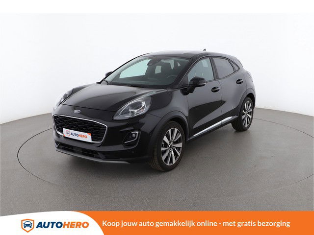 Ford Puma 1.0 EcoBoost Mild Hybrid Titanium X 125PK YD91652 | Dealer Onderhouden | Adaptive Cruise | Climate | Winter Pakket | Rijstrooksensor | Dodehoeksensor | Camera | Parkeerassistent | DAB |