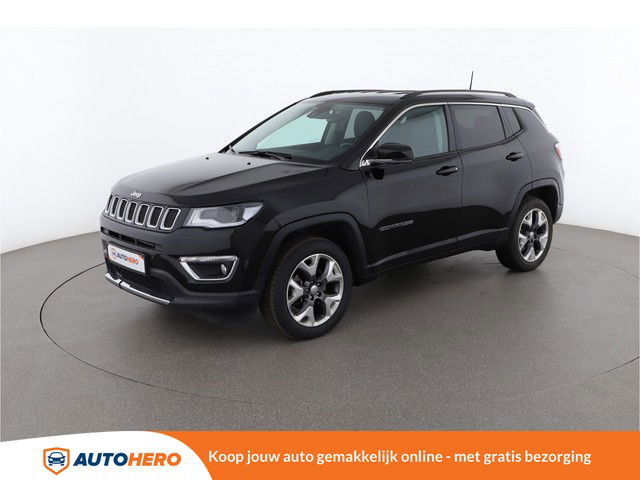 Jeep Compass 1.4 MultiAir Limited 4x4 170PK WS63923 | Adaptive Cruise | Climate | Navi | Handsfree | Camera | Xenon | Parkeerassistent | Rijstrooksensor | Dakrails | Trekhaak |