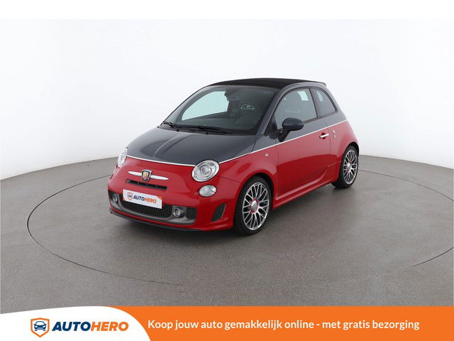 Abarth 595C 1.4 Turismo 160PK EH90679 | Cruise | Climate | Externe Navi | Parkeersensoren Achteraan | Schuifdak | Leder | Sportstoelen | Automaat | Xenon | Bluetooth |
