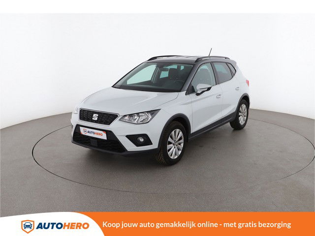SEAT Arona 1.0 TSI Style 95PK VX76250 | Navi | Cruise | Climate | Handsfree | Bluetooth | Parkeerassistent | Parkeersensoren Achter | Licht- En Regensensor | Start/Stop | Dakrails | Isofix |