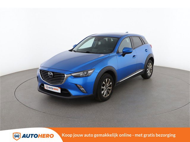 Mazda CX-3 1.5 Diesel Attraction 105PK SU95191 | Euro 6 | Adaptive Cruise | Camera | Navi | Stoelverwarming | Parkeersensor | Rijstrooksensor | Handsfree | Lichtmetalen Velgen |