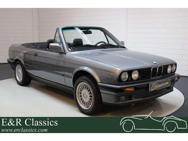 BMW 318 Cabriolet 1992 E30 Granitsilber Nieuw lakwerk