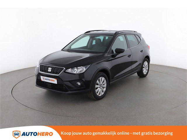SEAT Arona 1.0 TSI Style 115PK AN25139 | Cruise | Climate | Camera | Parkeerassistent | Stoelverwarming | Leder / Alcantara | DSG | Automaat | Dakrails | Seat Full Link | Navi | Handsfree | Bluetooth |