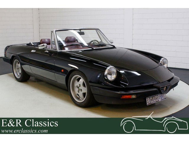 Alfa Romeo Spider Cabriolet|92.363 km |Historie bekend |1985