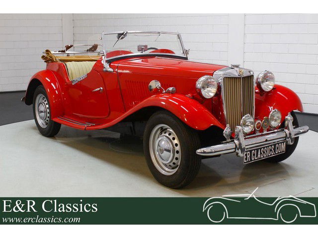 MG TD | Gerestaureerd | Historie bekend | 1952