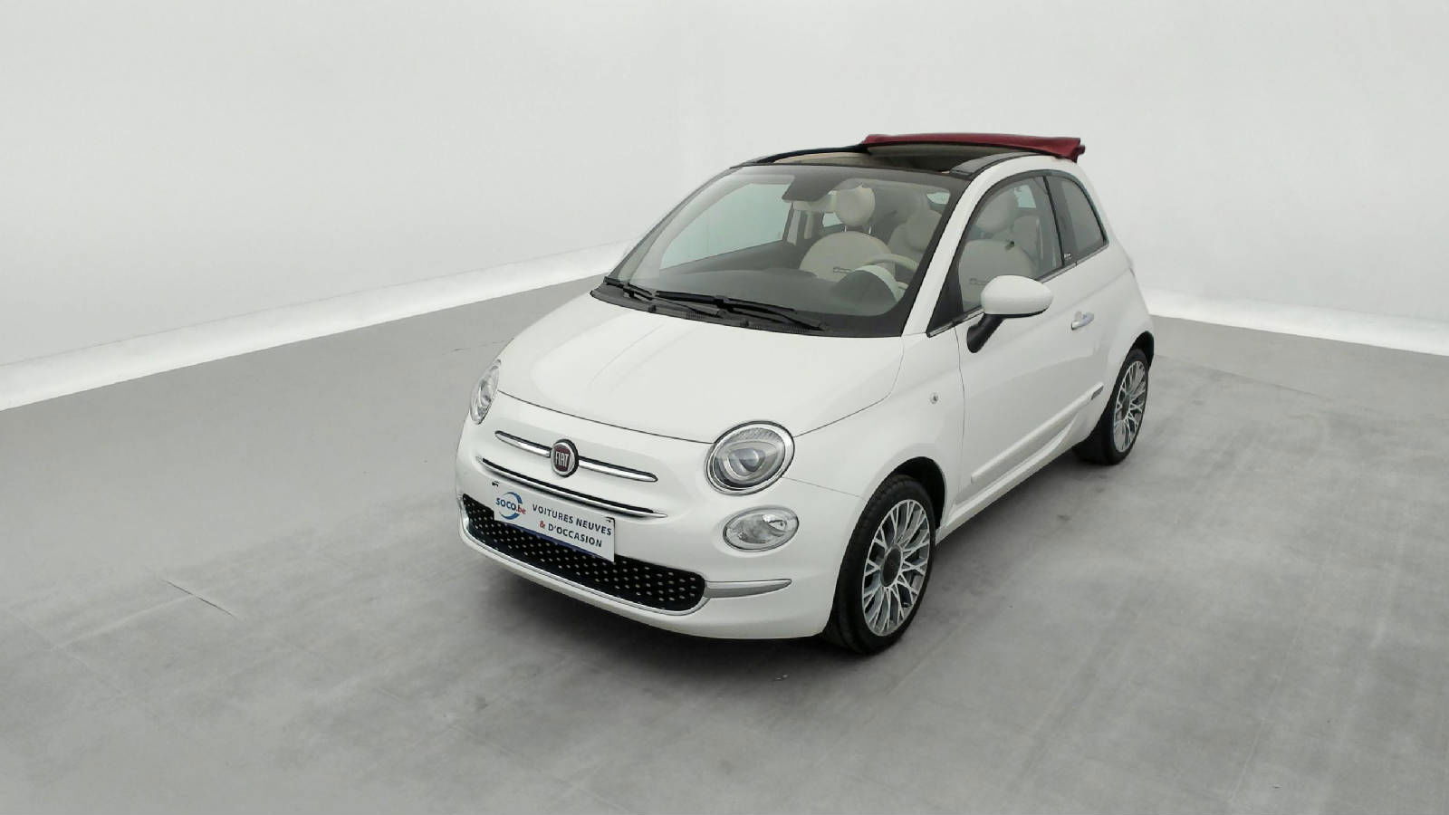 Fiat 500C 1.2i Lounge CARPLAY / CLIM