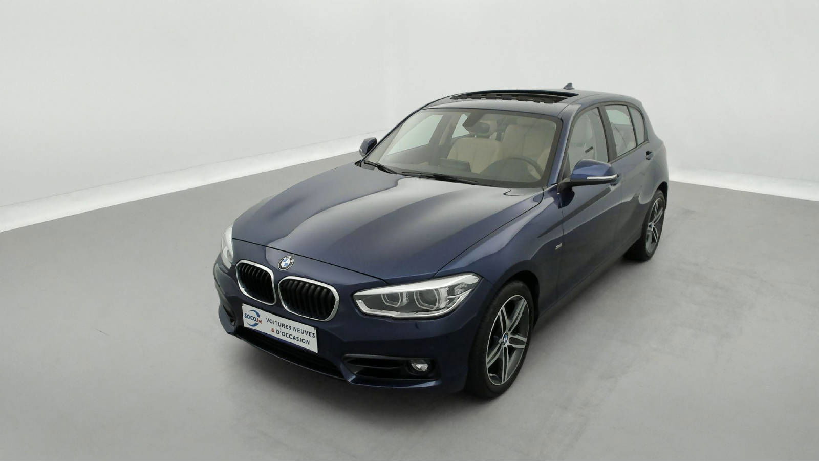 BMW 118 118 dX SPORTLINE/CUIR/NAVI/FULL LED/JA17/PDC