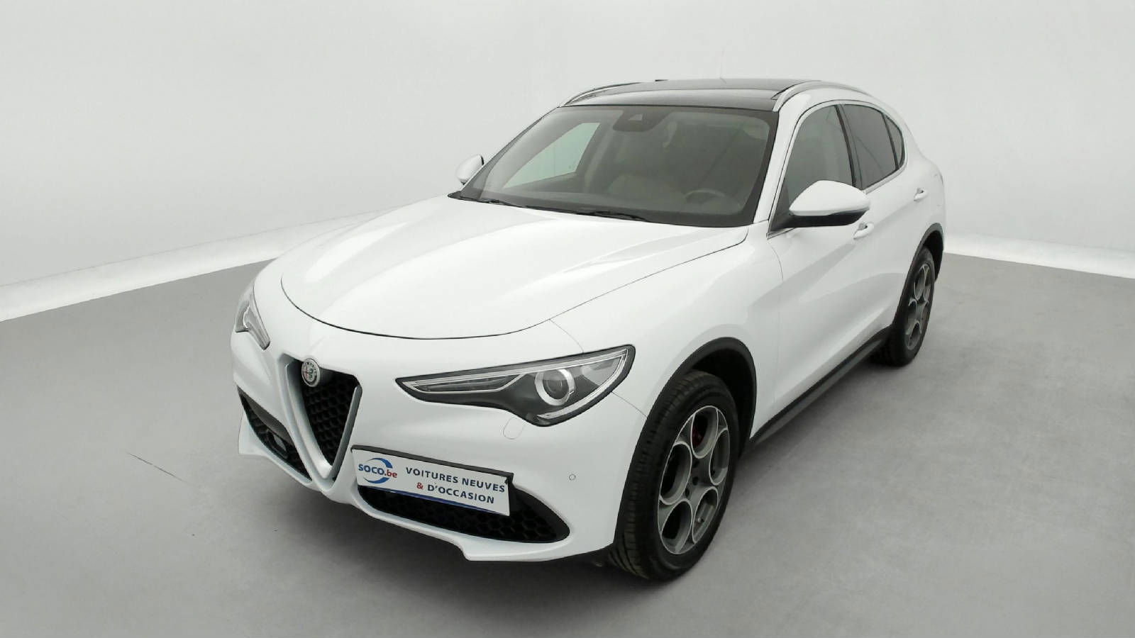 Alfa Romeo Stelvio 2.0 T AWD Super Euro 6D/Cuir/Gps/Toit Pano/pdc avt+arr