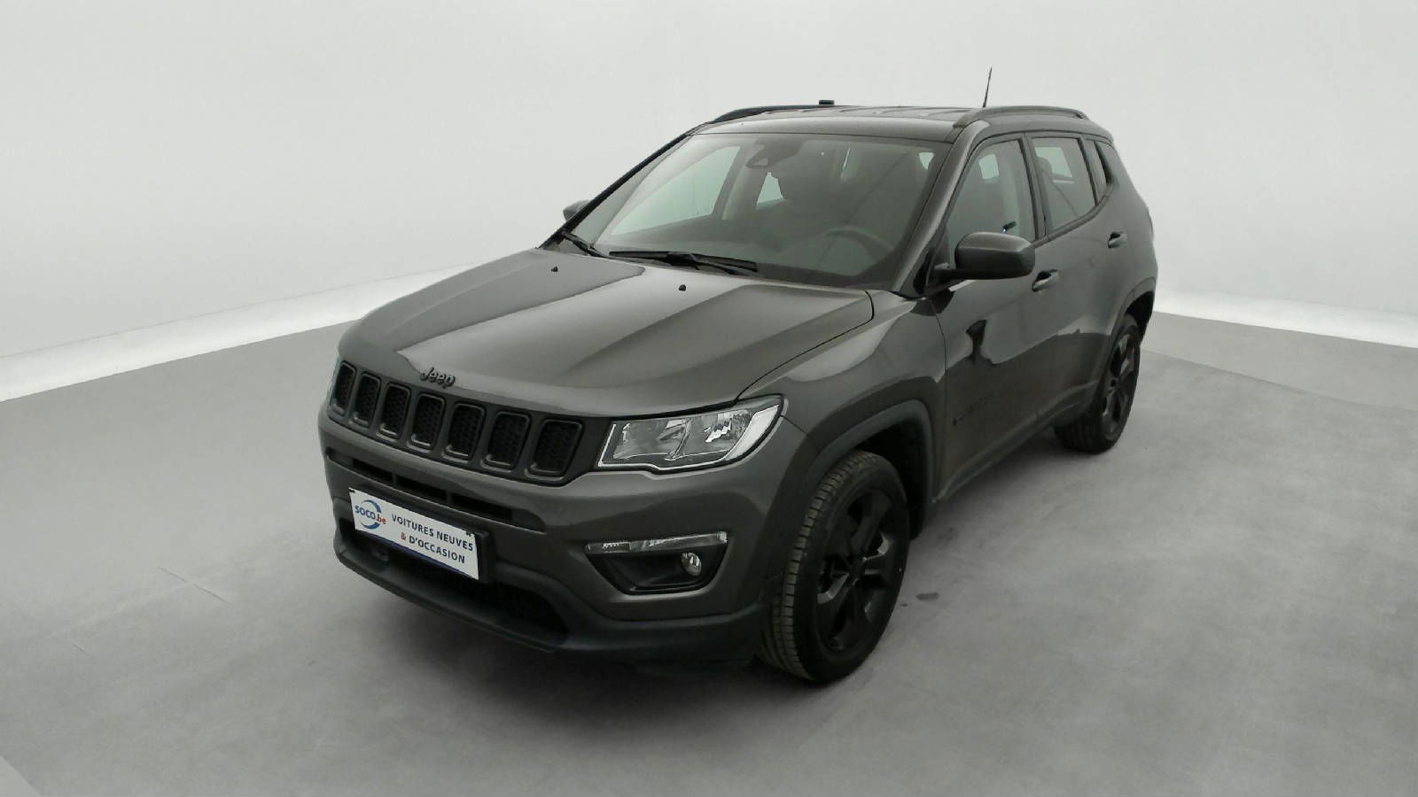 Jeep Compass 1.4 Turbo 4x2 Downtown *NAVI/CAMERA/CUIR.PARTIEL*