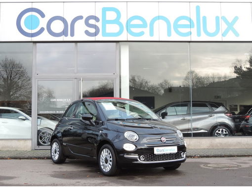 Fiat 500 C 1.2i Lounge Auto. CLIM AUTO REGUL GPS PTS NEUV