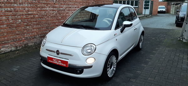 Fiat 500 1.2i Lounge*Airco*Alu velgen*Bluetooth*