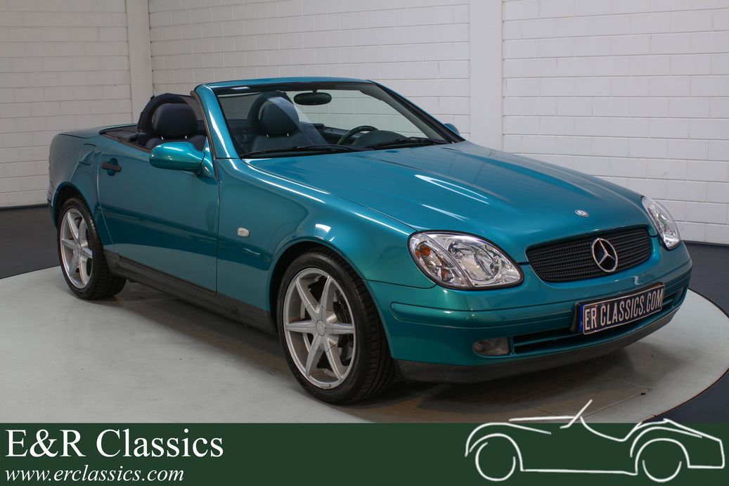 Mercedes SLK 200 62.215 km | Handgeschakeld | Vivianite Groen | 1998